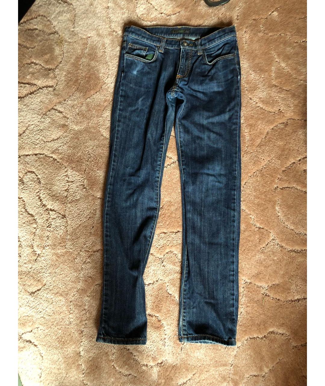 ETRO Синие хлопковые детские джинсы, фото 6
