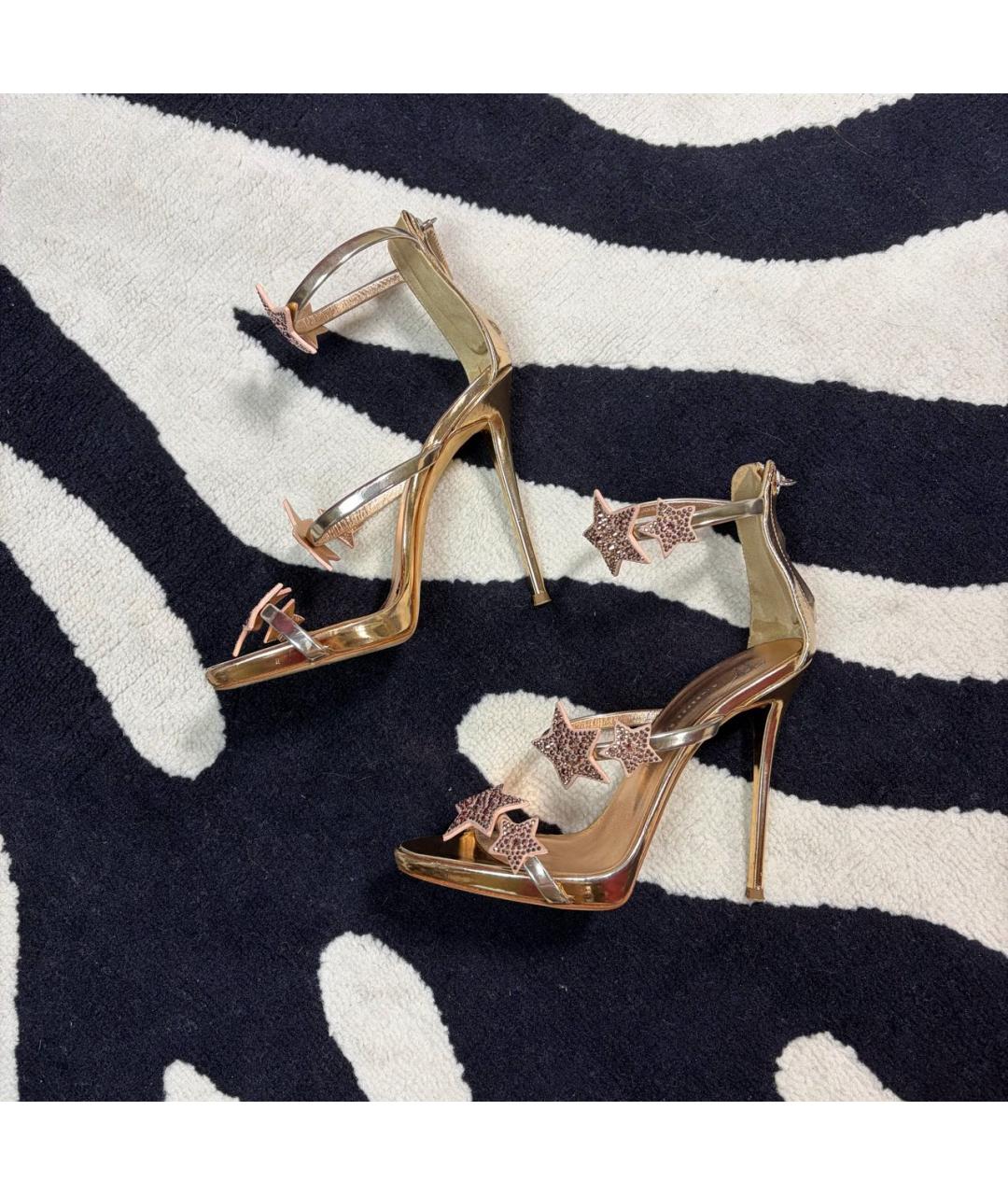 GIUSEPPE ZANOTTI DESIGN Кожаные босоножки, фото 6