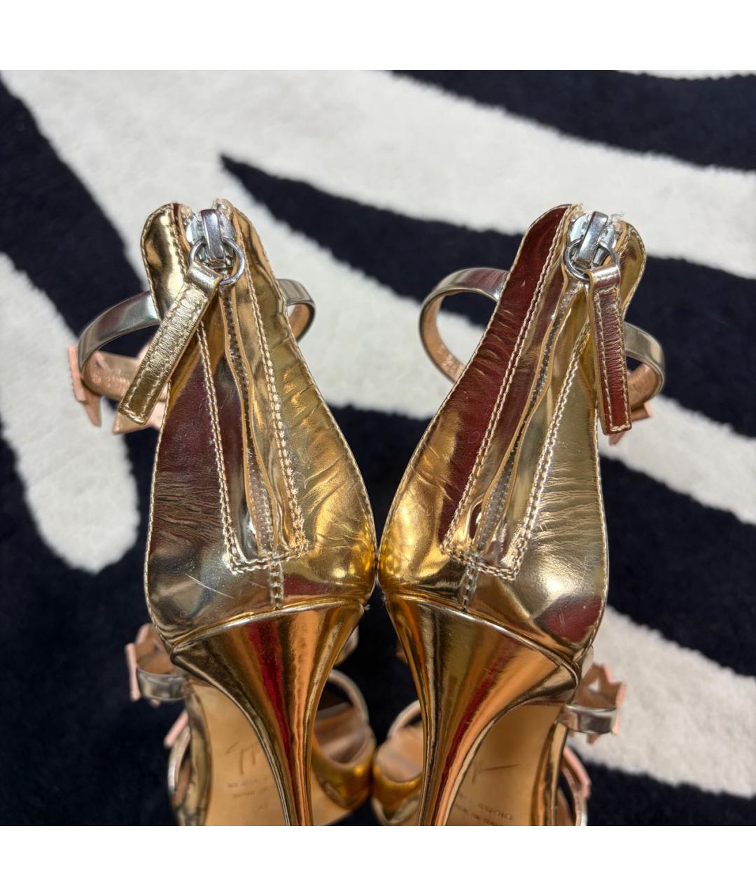 GIUSEPPE ZANOTTI DESIGN Кожаные босоножки, фото 5