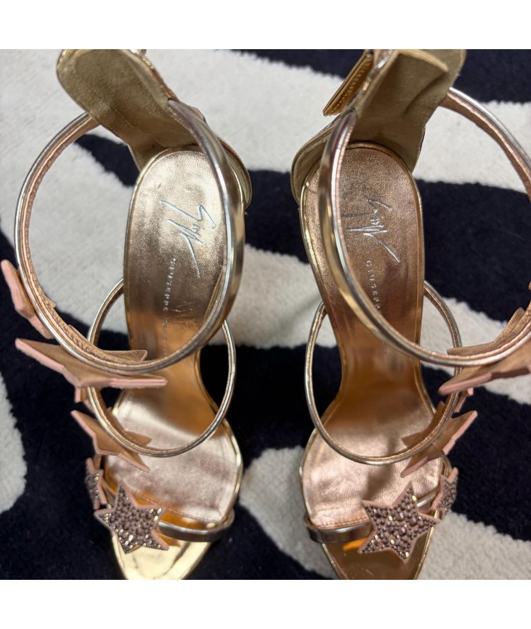 GIUSEPPE ZANOTTI DESIGN Кожаные босоножки, фото 2