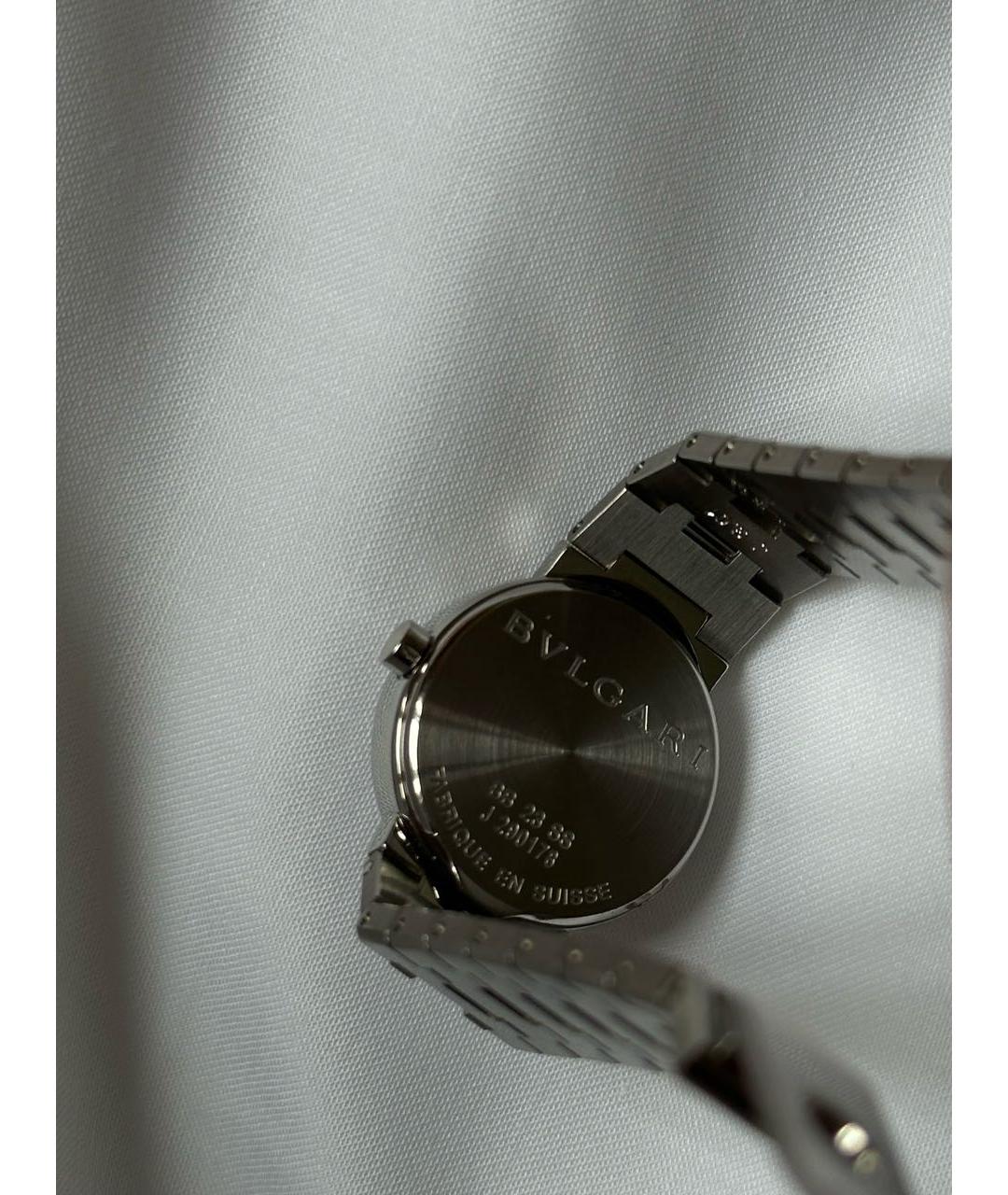 BVLGARI Серебряные металлические часы, фото 3