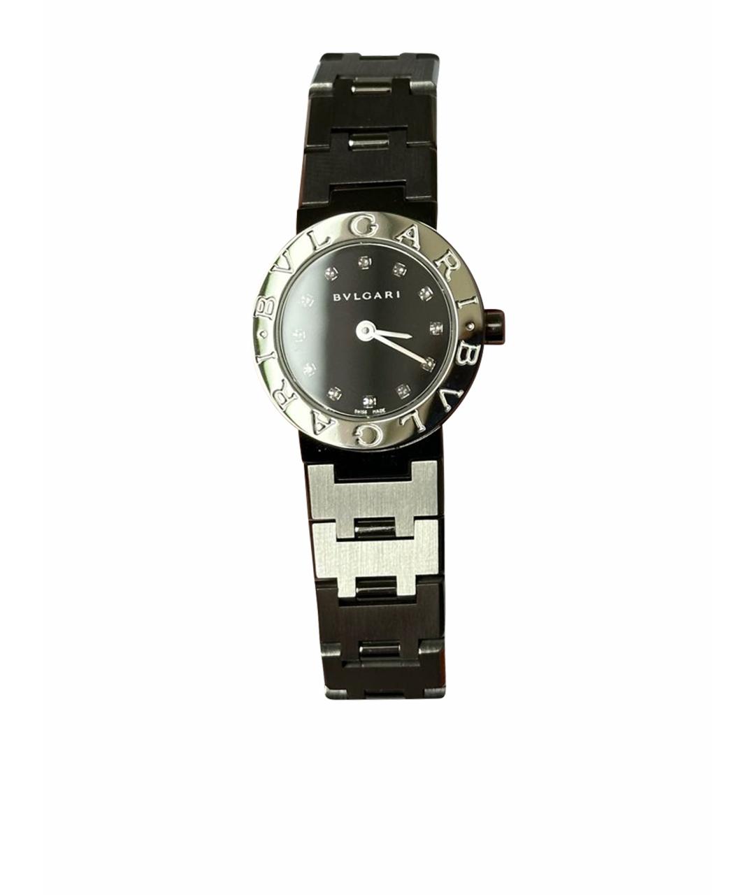 BVLGARI Серебряные металлические часы, фото 1