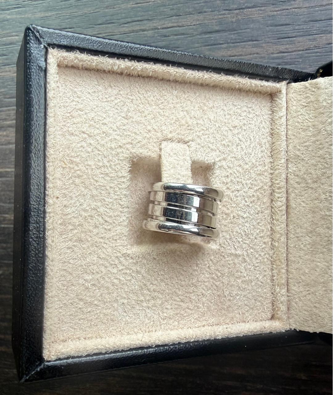 BVLGARI Серебряная подвеска из белого золота, фото 6