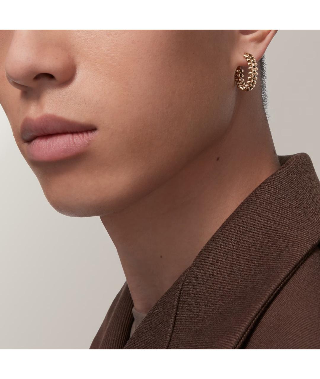 CARTIER Золотые серьги из желтого золота, фото 3