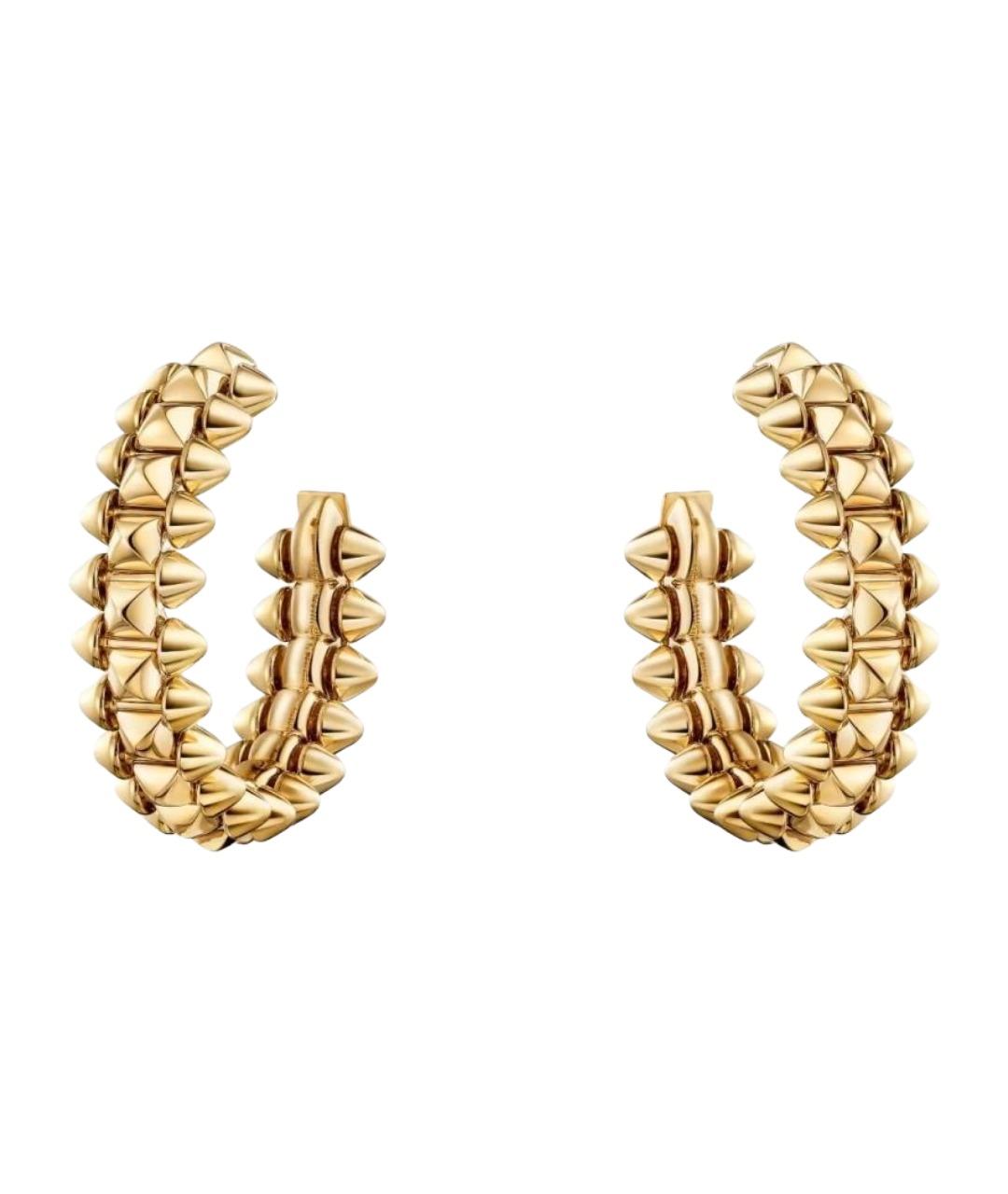 CARTIER Золотые серьги из желтого золота, фото 1