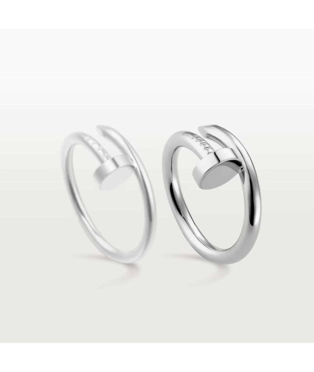 CARTIER Серебряное кольцо из белого золота, фото 3
