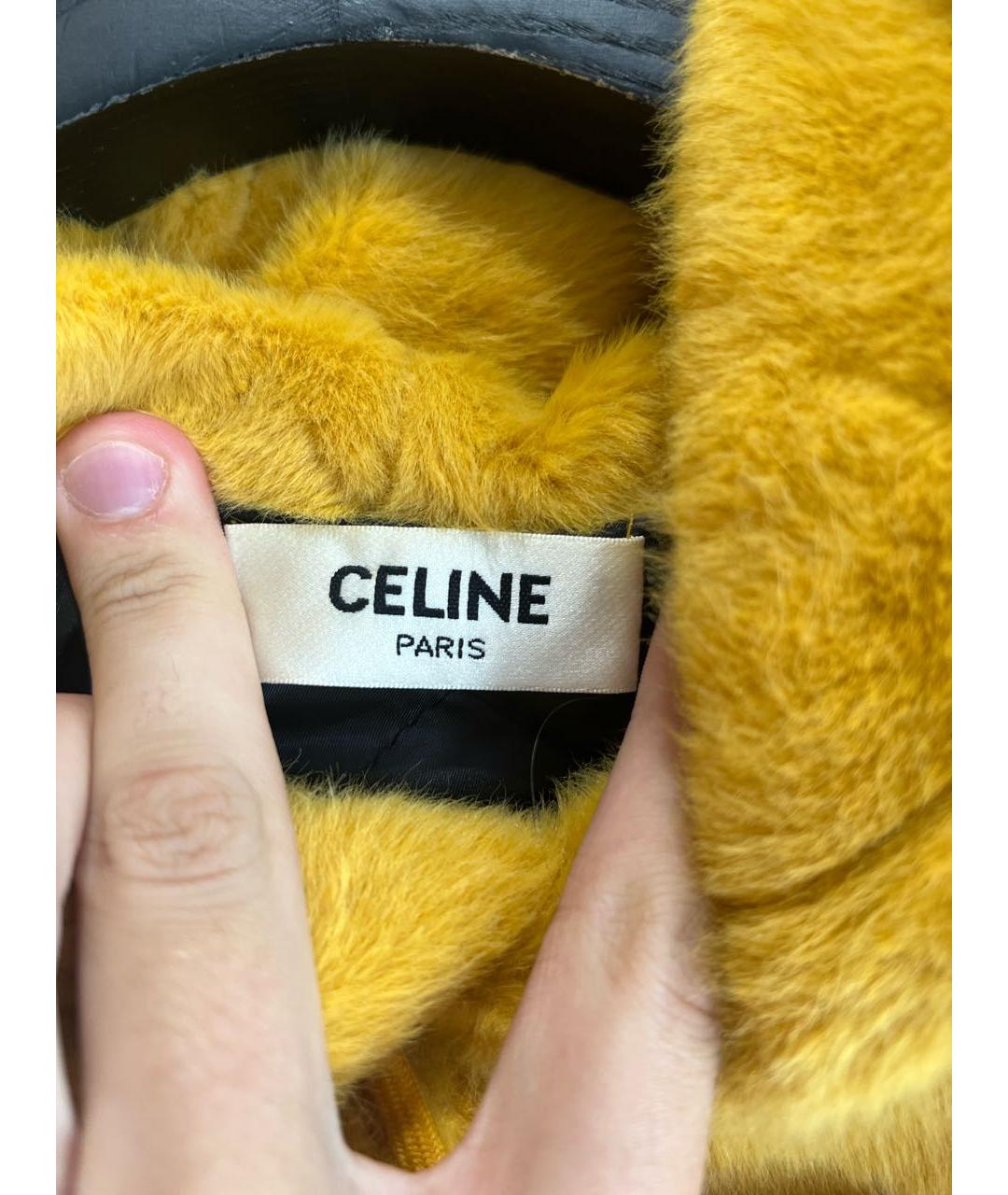 CELINE Желтая куртка, фото 2