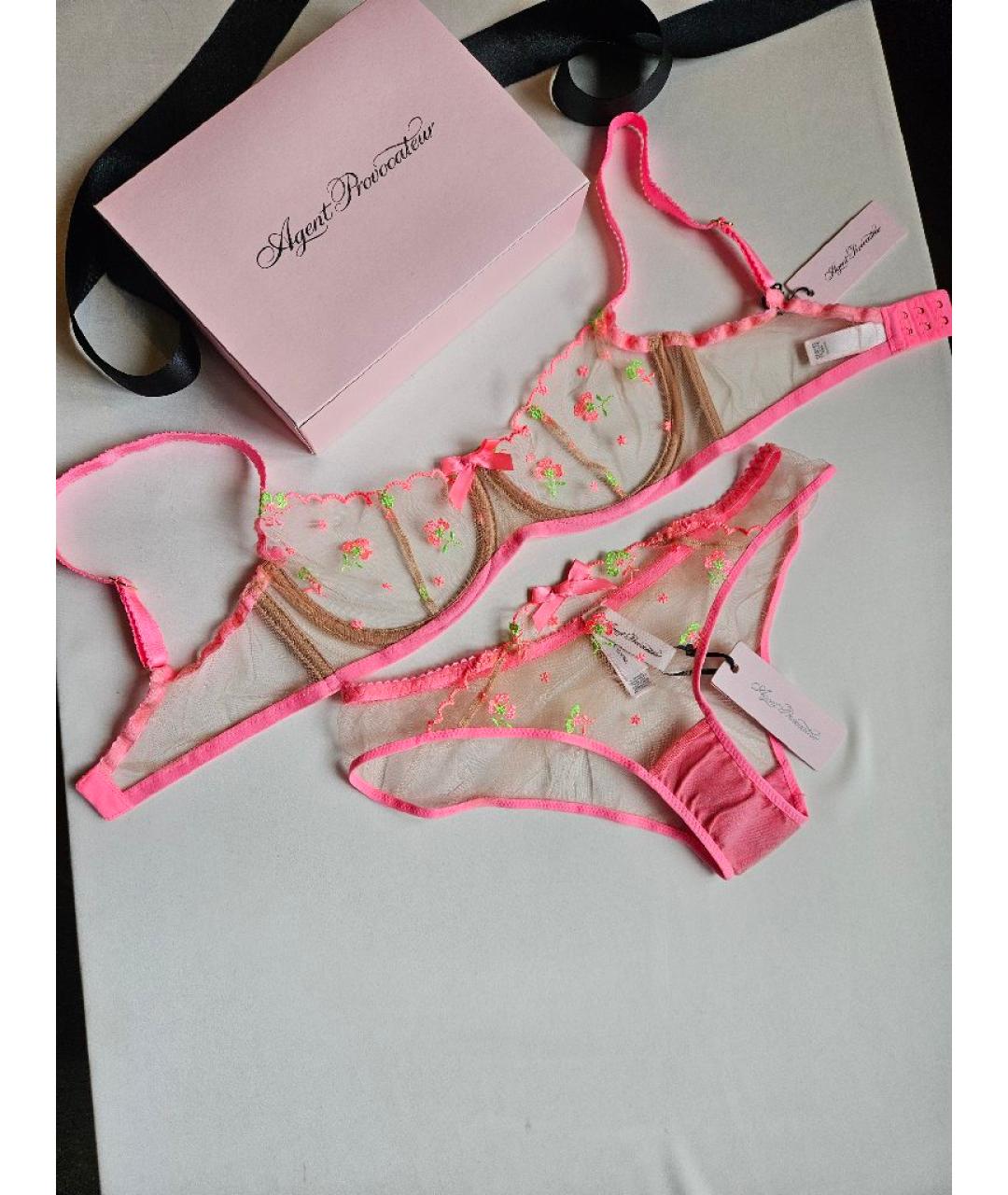AGENT PROVOCATEUR Розовый комплекты, фото 2