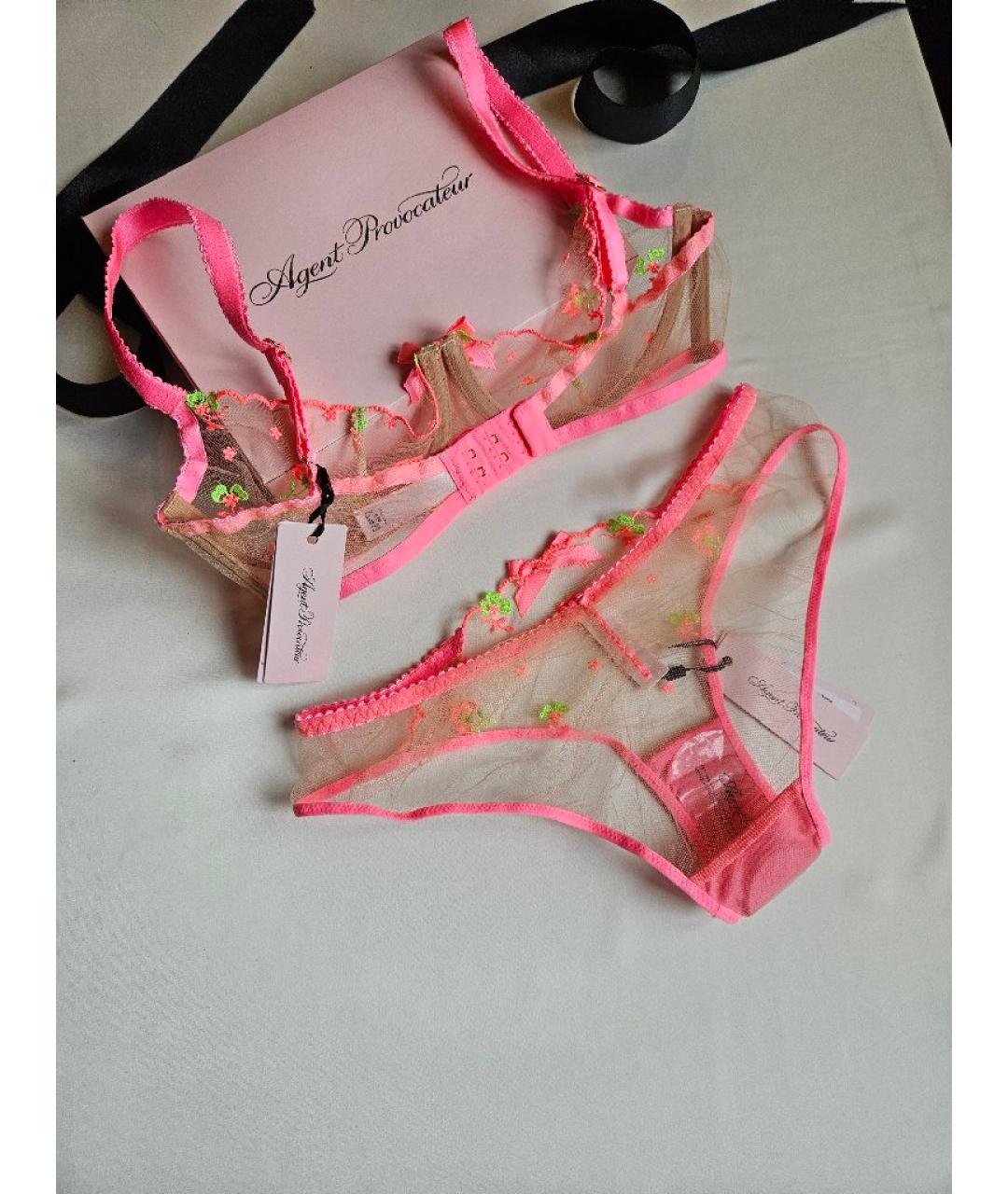 AGENT PROVOCATEUR Розовый комплекты, фото 4