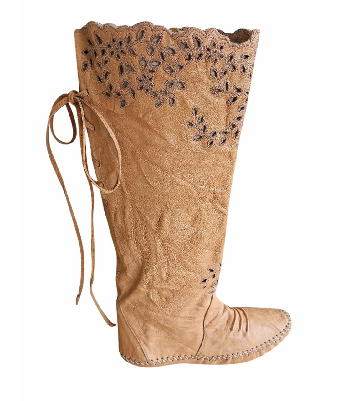ERMANNO SCERVINO Кожаные сапоги, фото 1