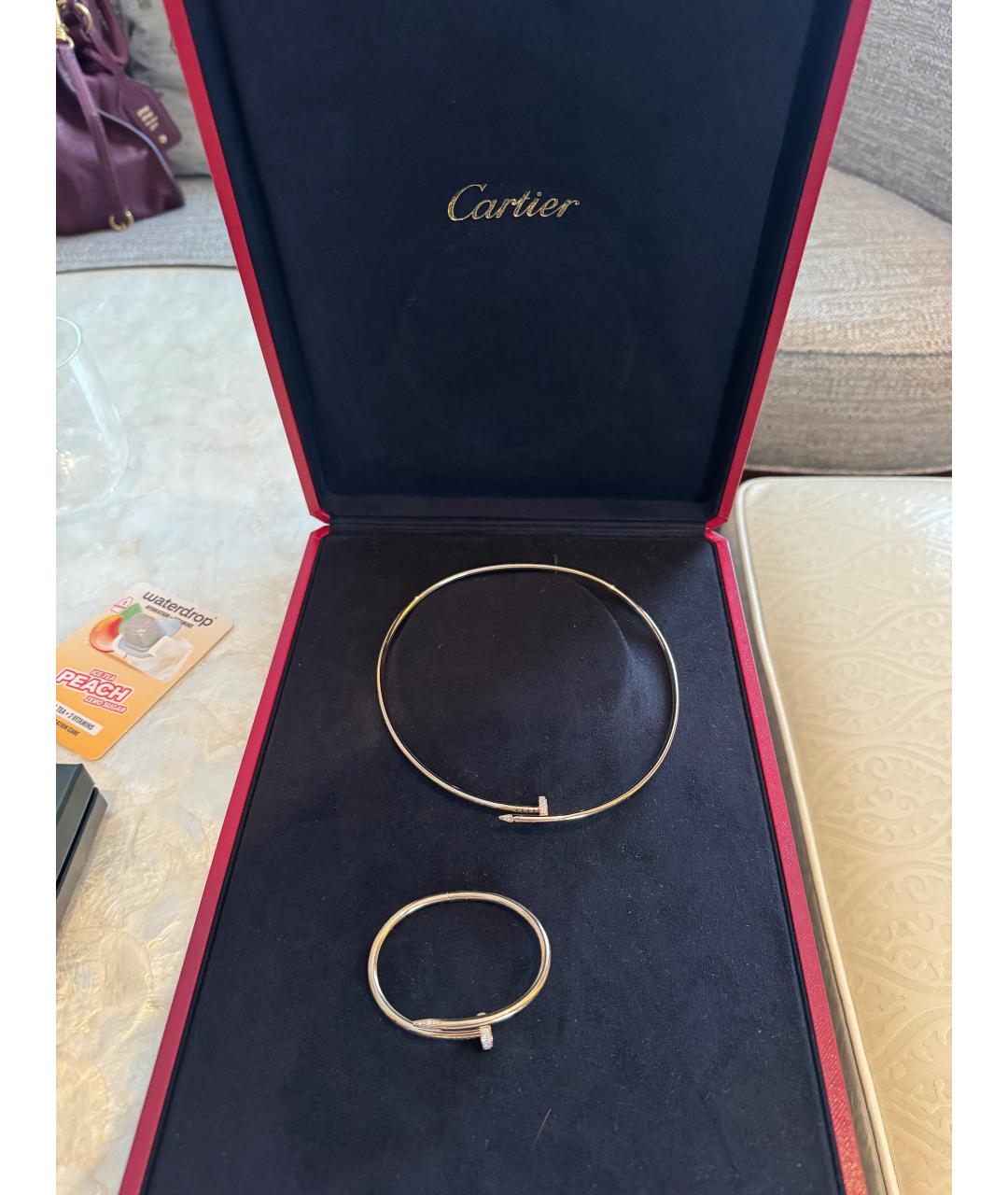 CARTIER Желтый комплект из желтого золота, фото 3