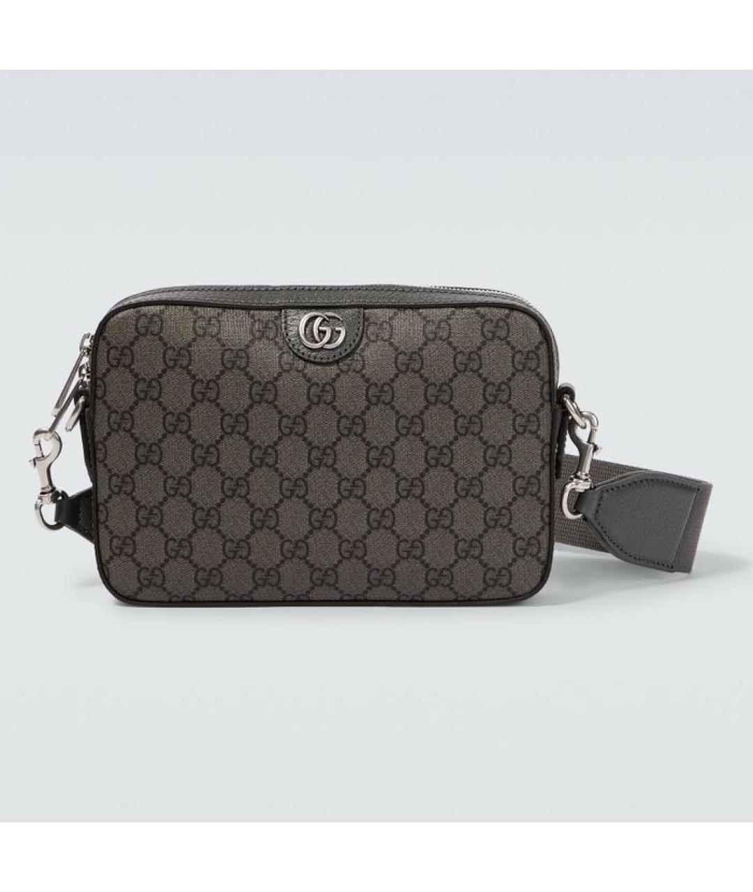 GUCCI Серая сумка через плечо, фото 2