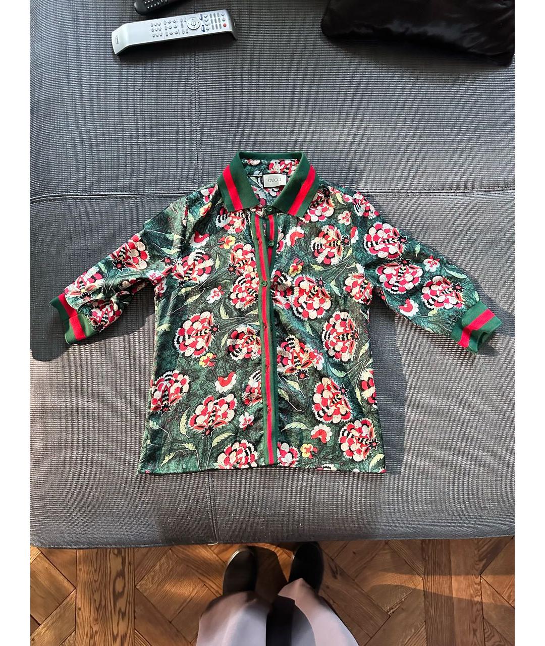 GUCCI Красный костюм с юбками, фото 2