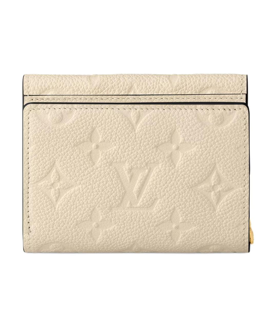LOUIS VUITTON Бежевый кошелек, фото 3