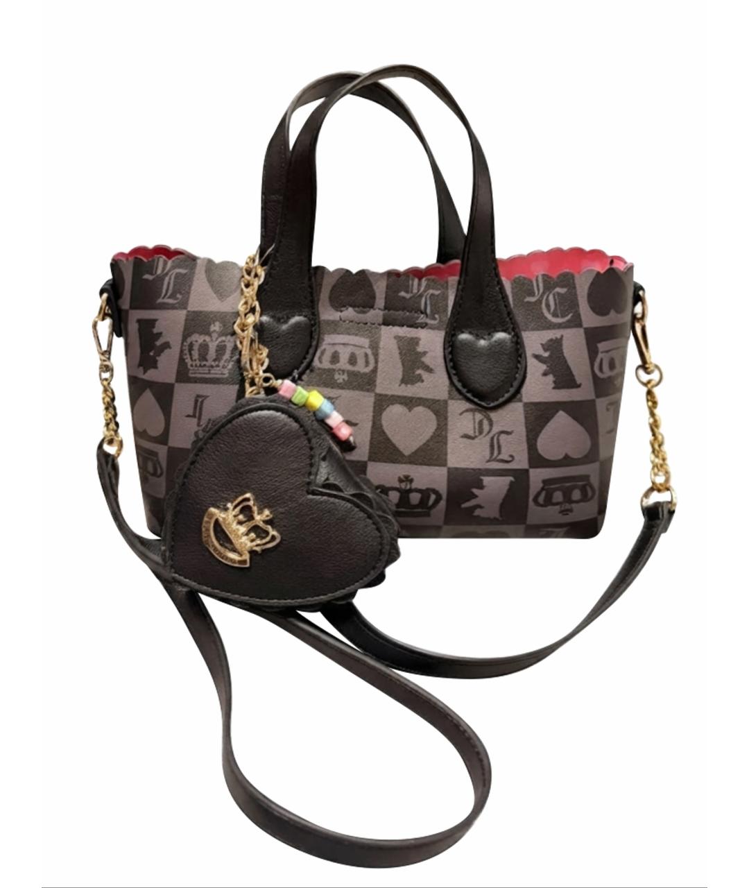 JUICY COUTURE Черная сумка тоут, фото 1