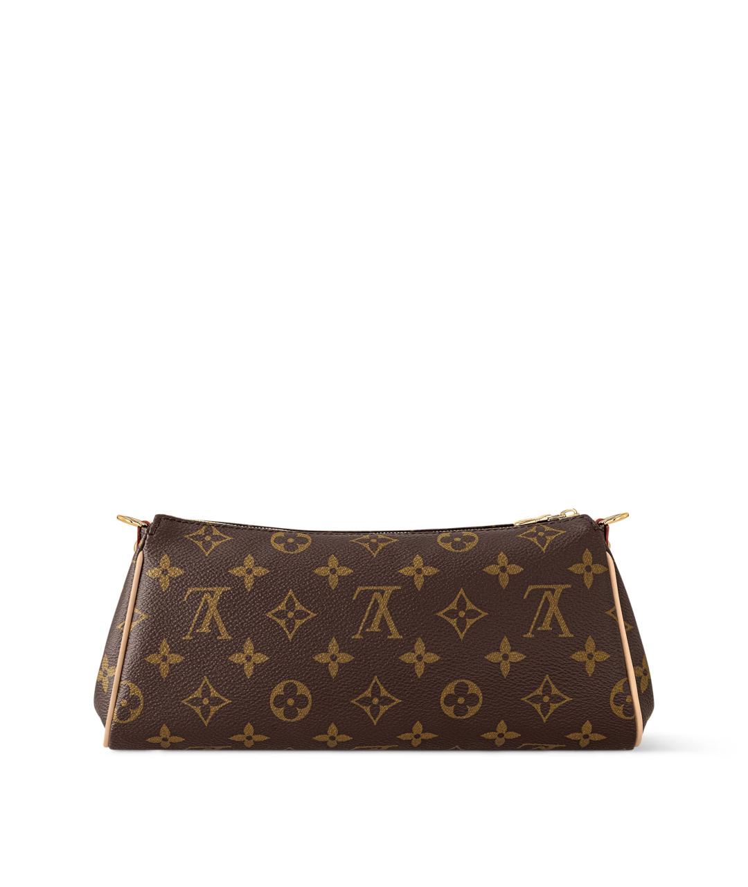 LOUIS VUITTON Коричневая сумка с короткими ручками из канвы, фото 3