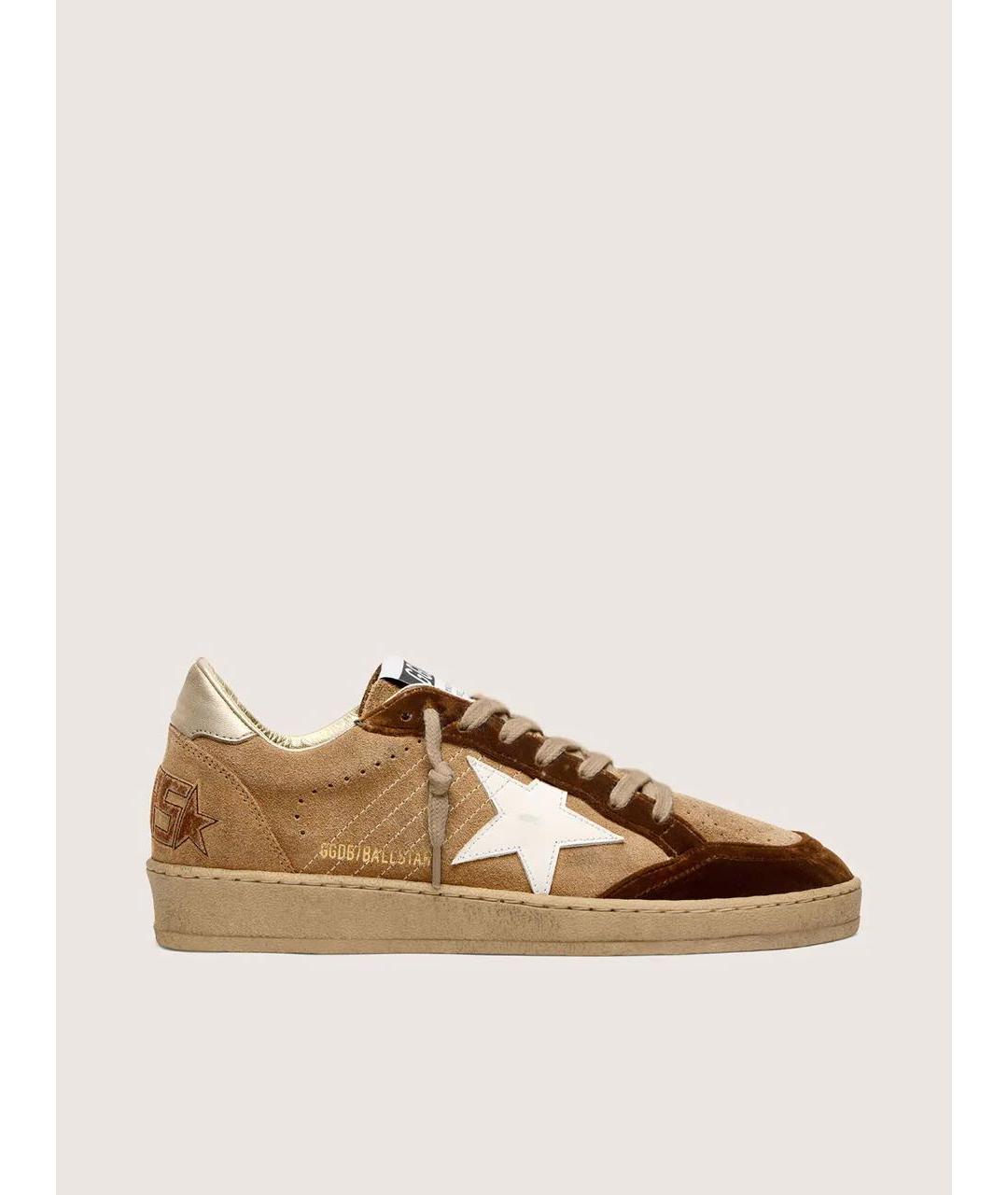 GOLDEN GOOSE Мульти замшевые кеды, фото 5