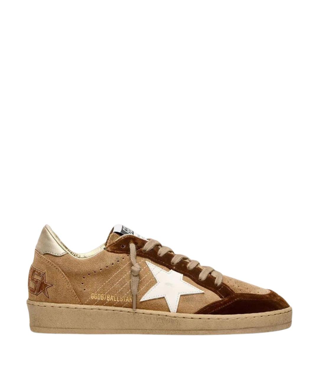 GOLDEN GOOSE Мульти замшевые кеды, фото 1