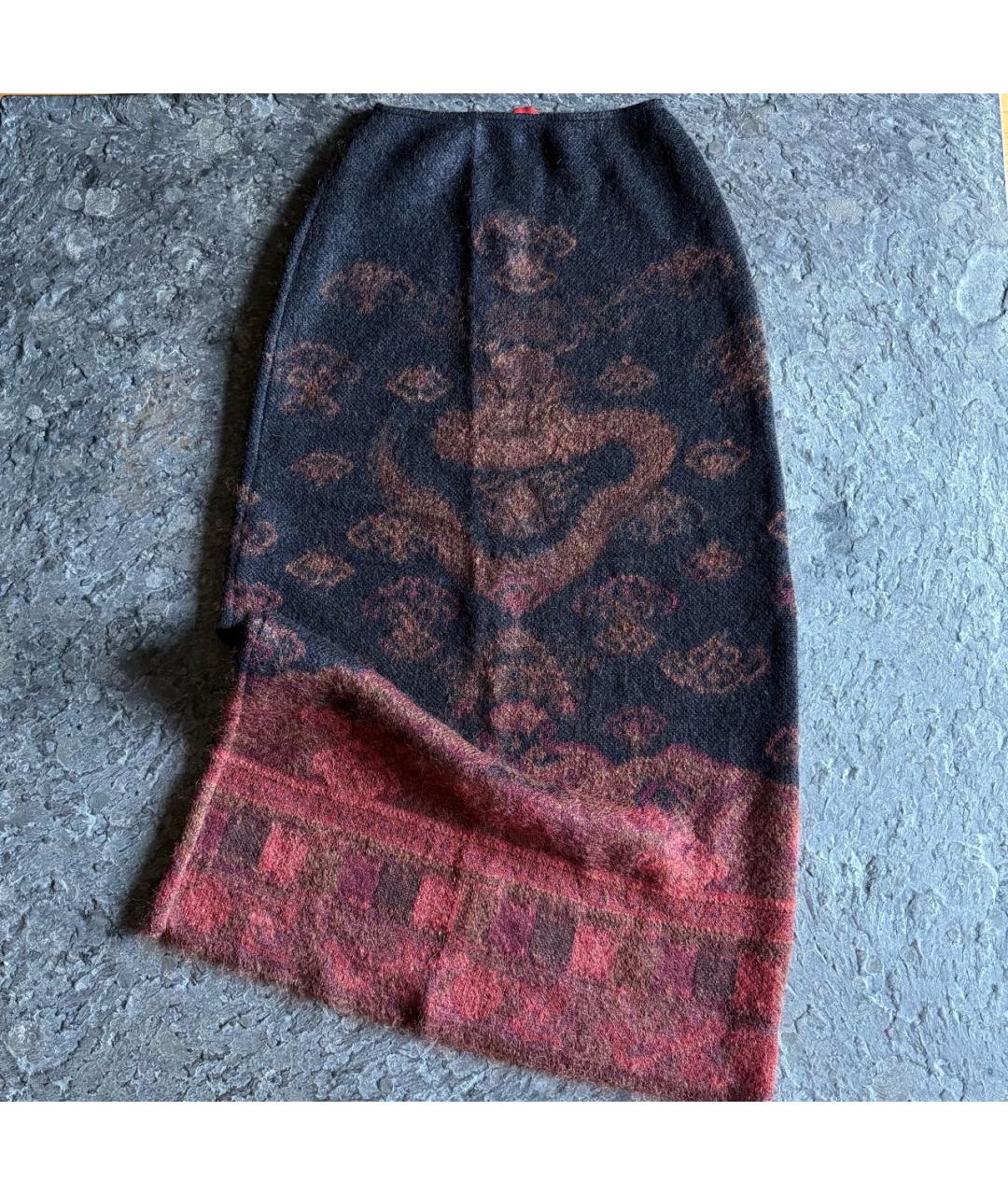 KENZO Шерстяная юбка макси, фото 2