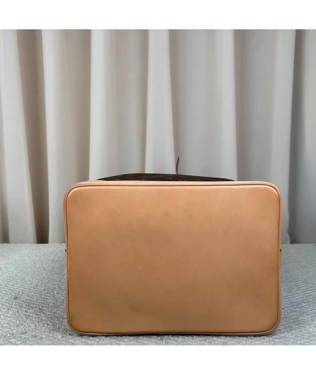 LOUIS VUITTON Коричневая сумка тоут из канвы, фото 6