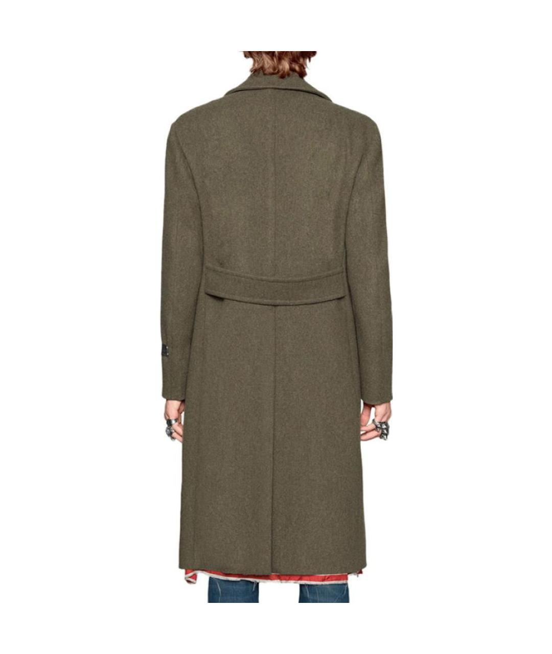 GUCCI Коричневое пальто, фото 4