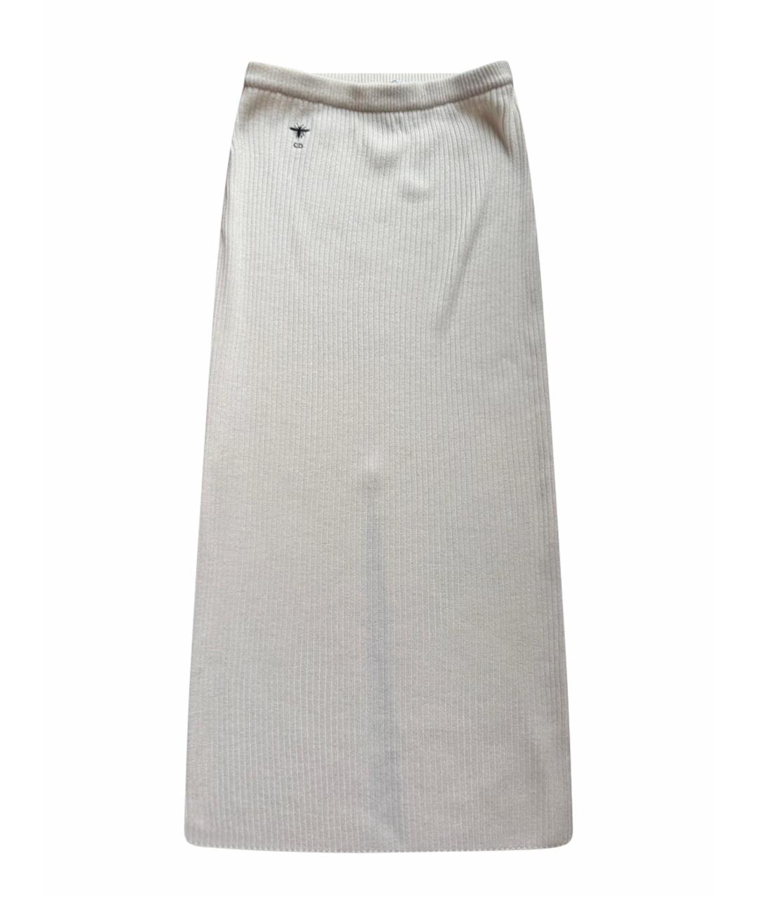 CHRISTIAN DIOR Шерстяная юбка макси, фото 1