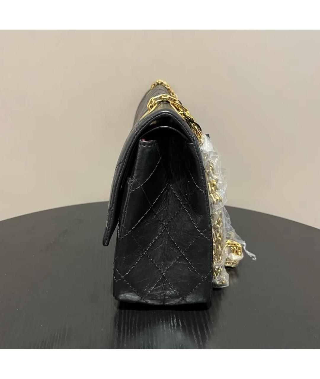 CHANEL Черная кожаная сумка тоут, фото 4