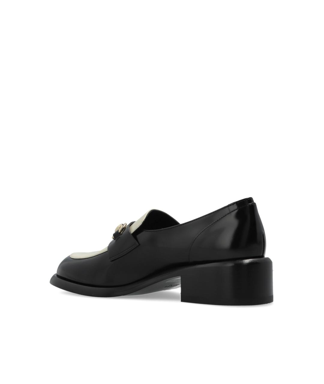 GUCCI Черные кожаные лоферы, фото 6