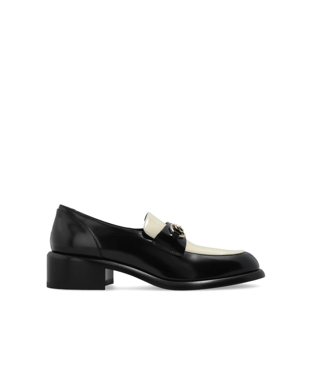 GUCCI Черные кожаные лоферы, фото 10