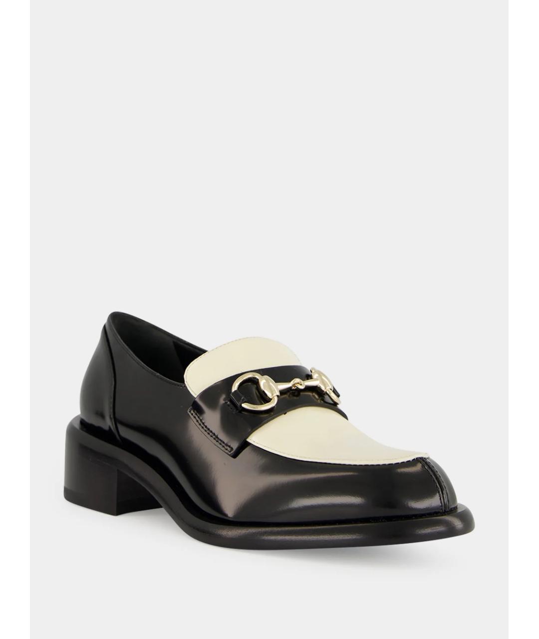 GUCCI Черные кожаные лоферы, фото 7