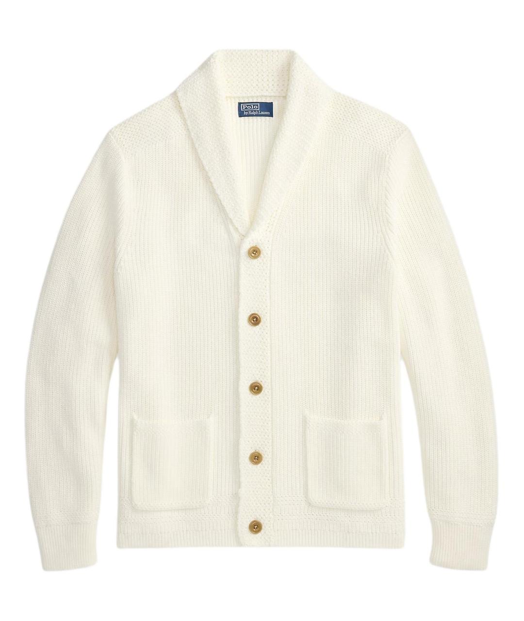 POLO RALPH LAUREN Белый кардиган, фото 1