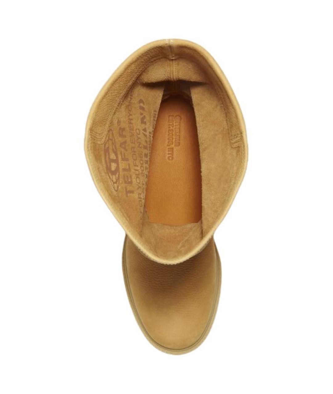 TIMBERLAND Желтые кожаные сапоги, фото 3