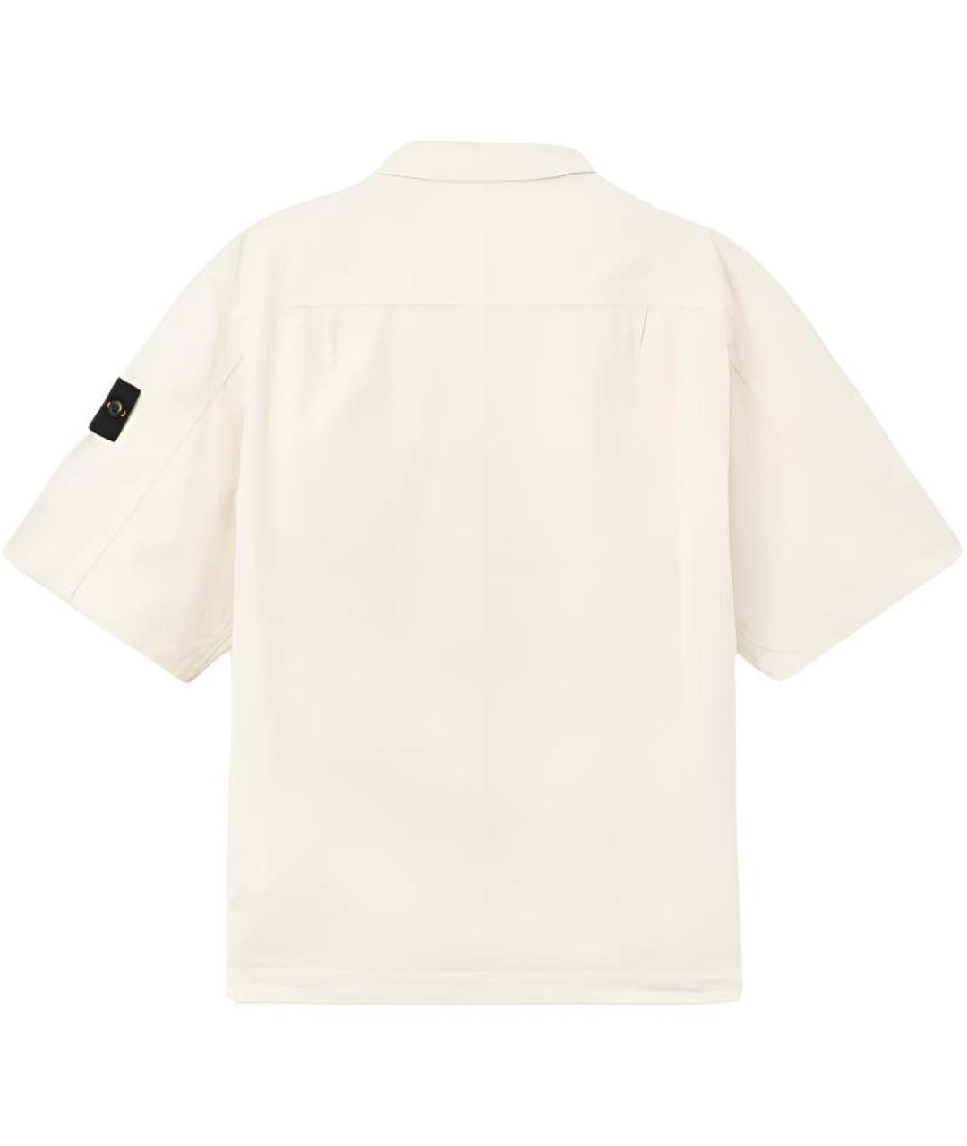 STONE ISLAND Бежевая рубашка, фото 2