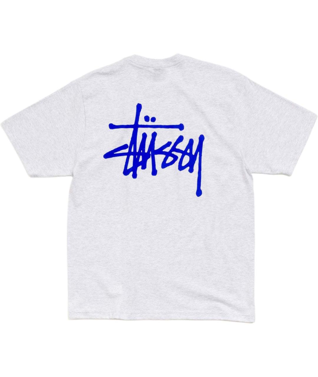 STUSSY Голубая футболка, фото 2