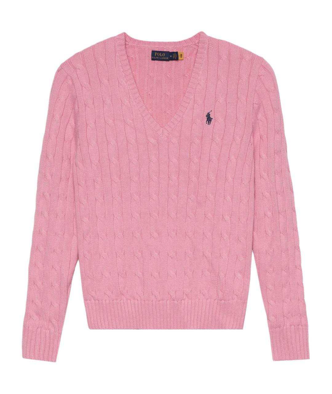POLO RALPH LAUREN Розовый джемпер / свитер, фото 1
