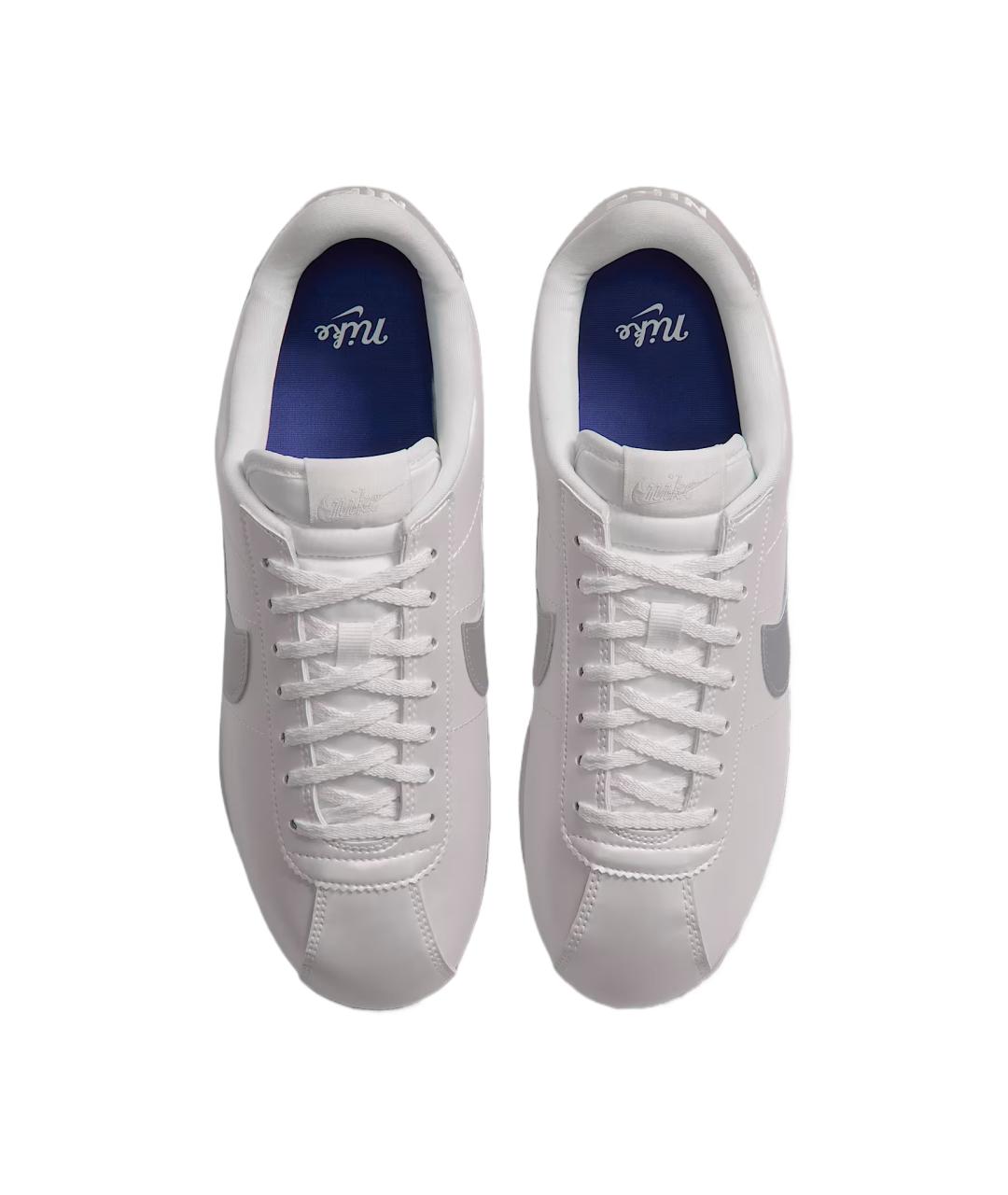 NIKE Голубые кожаные кроссовки, фото 3