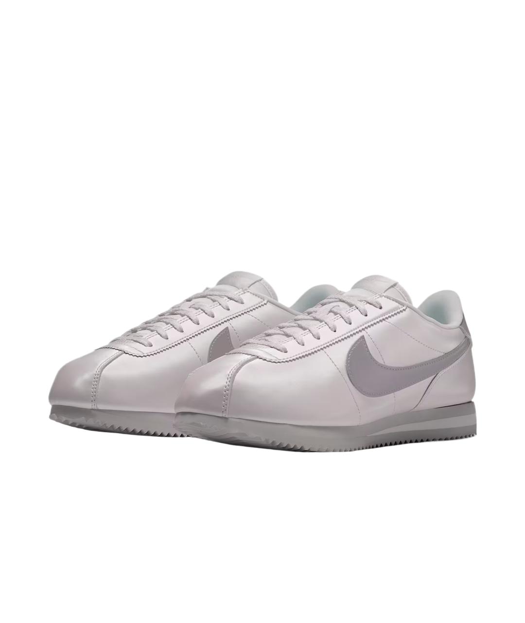 NIKE Голубые кожаные кроссовки, фото 2