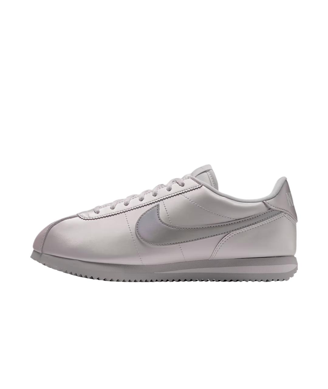 NIKE Голубые кожаные кроссовки, фото 5