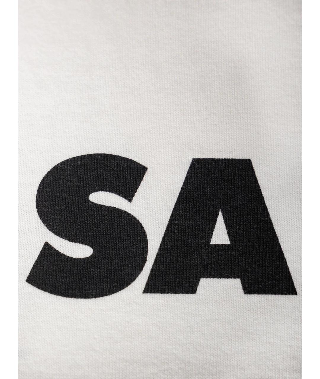 JIL SANDER Белый хлопковый джемпер / свитер, фото 3