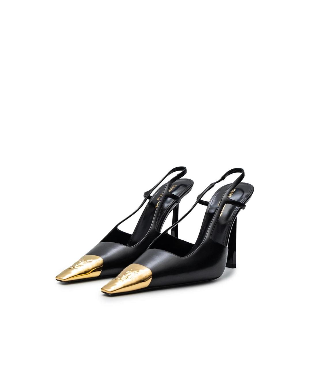 SAINT LAURENT Черные туфли, фото 2