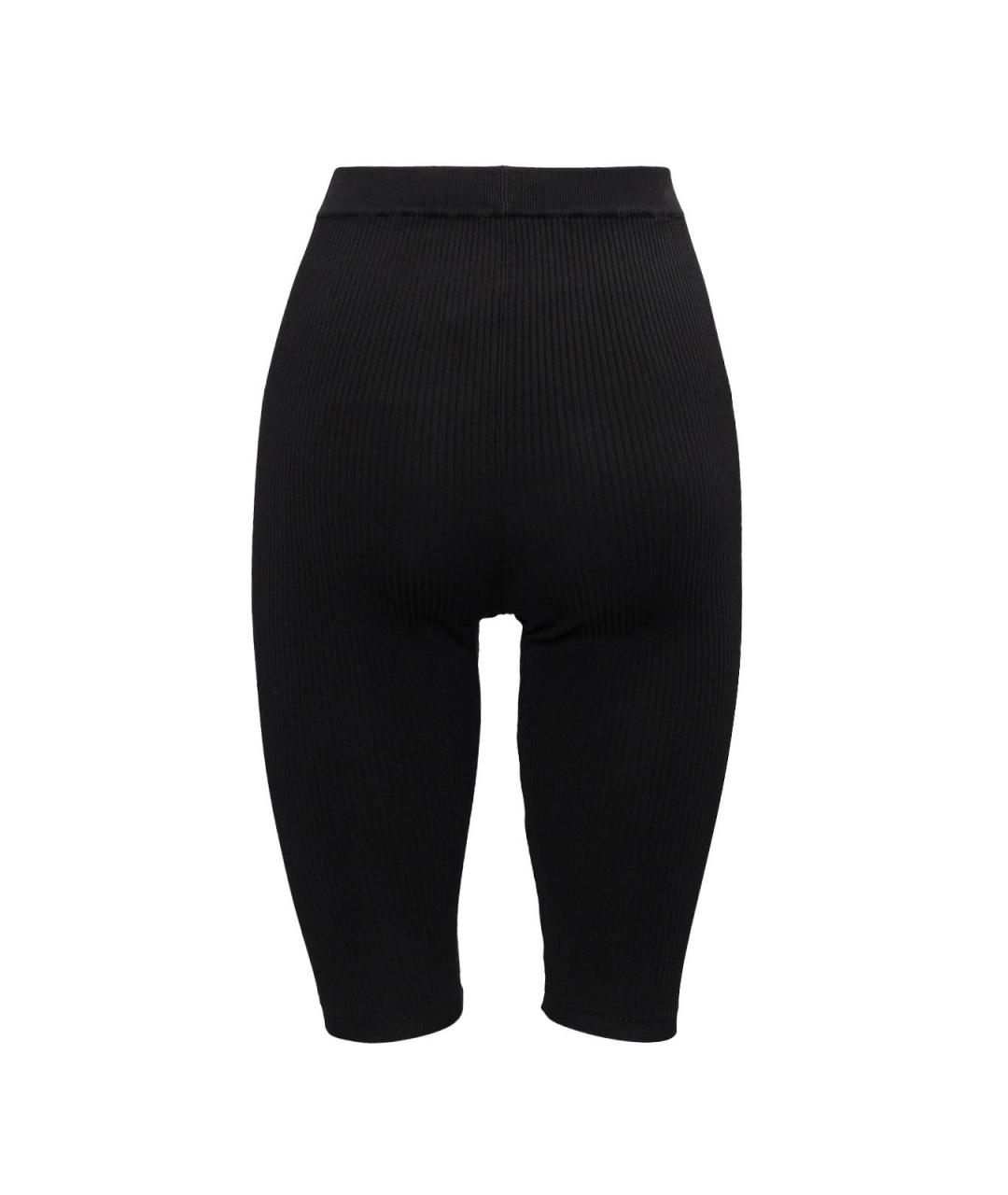 SAINT LAURENT Черные вискозные шорты, фото 1