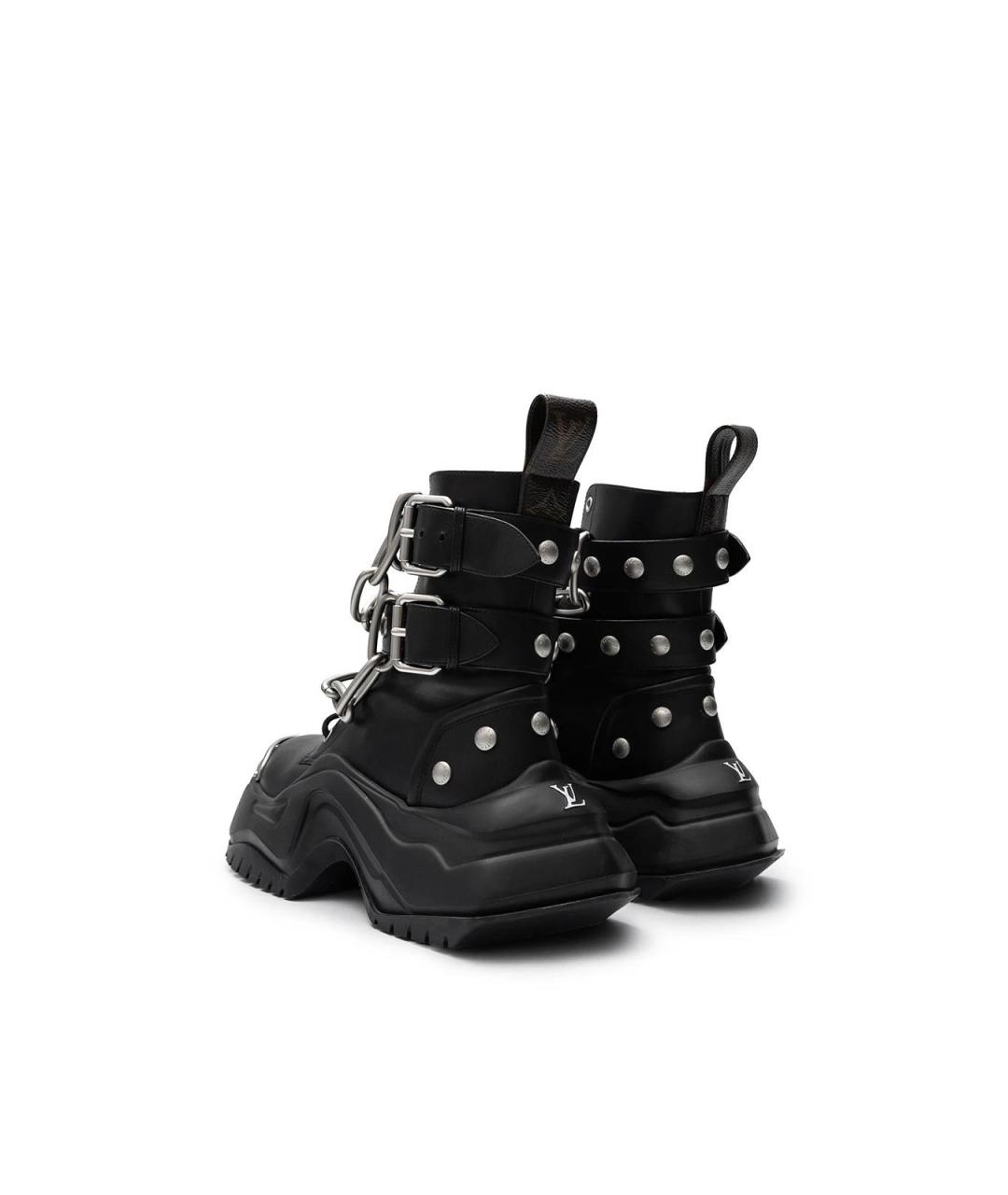 LOUIS VUITTON Черные ботинки, фото 3