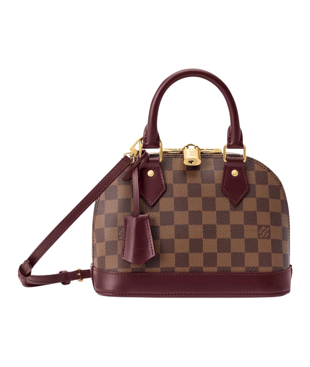 LOUIS VUITTON Коричневая сумка через плечо из канвы, фото 6