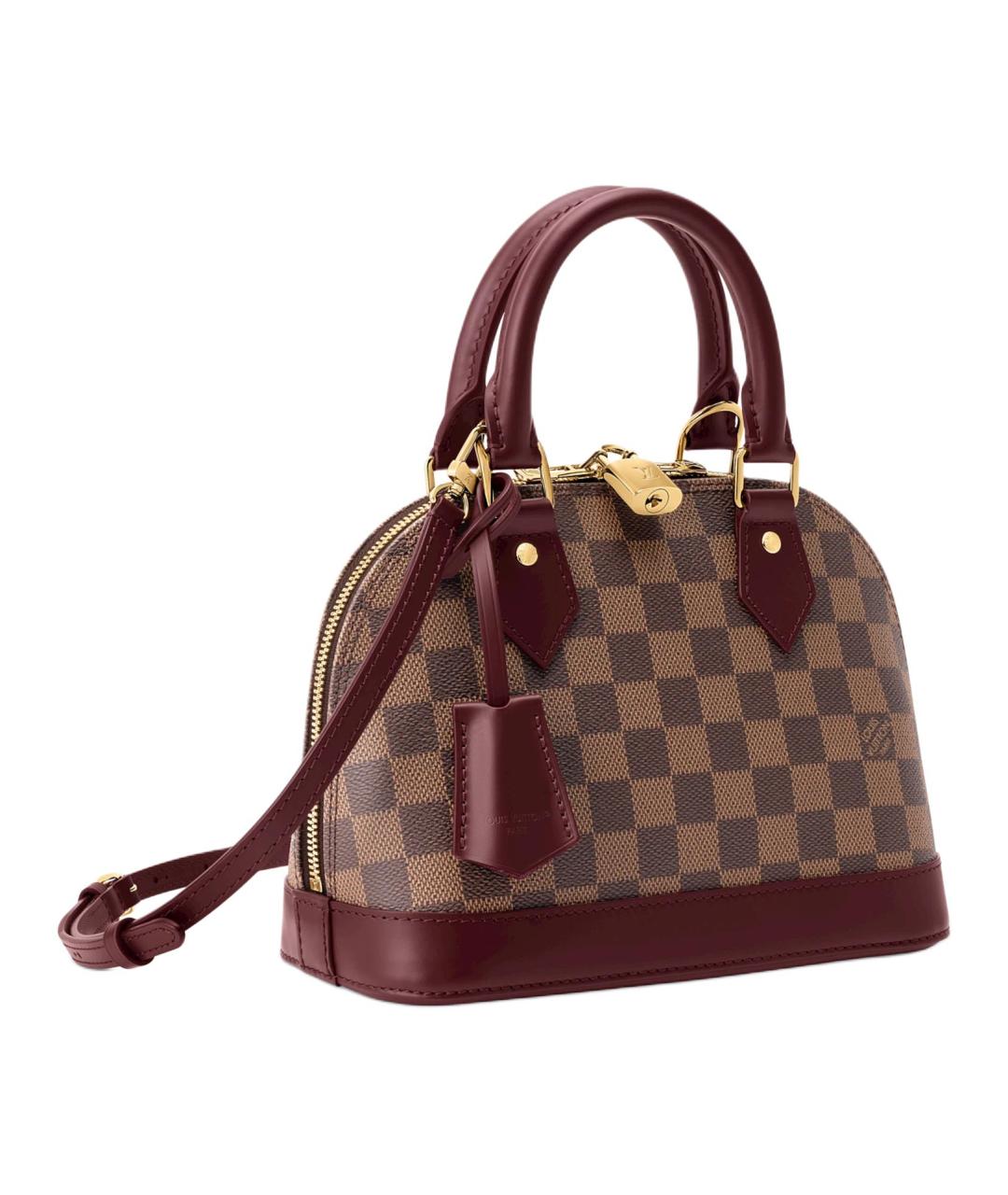LOUIS VUITTON Коричневая сумка через плечо из канвы, фото 2