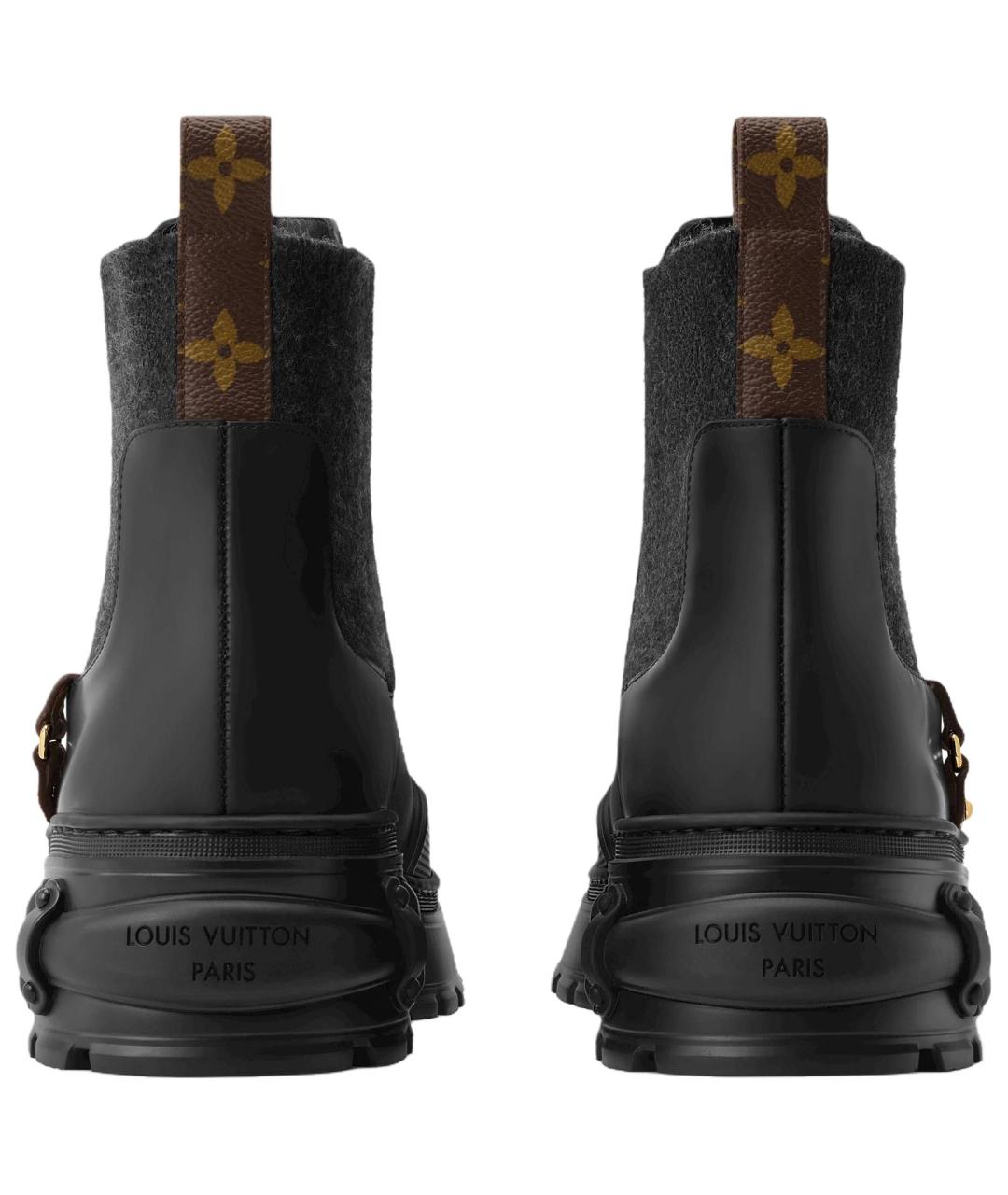 LOUIS VUITTON Черные ботинки, фото 5