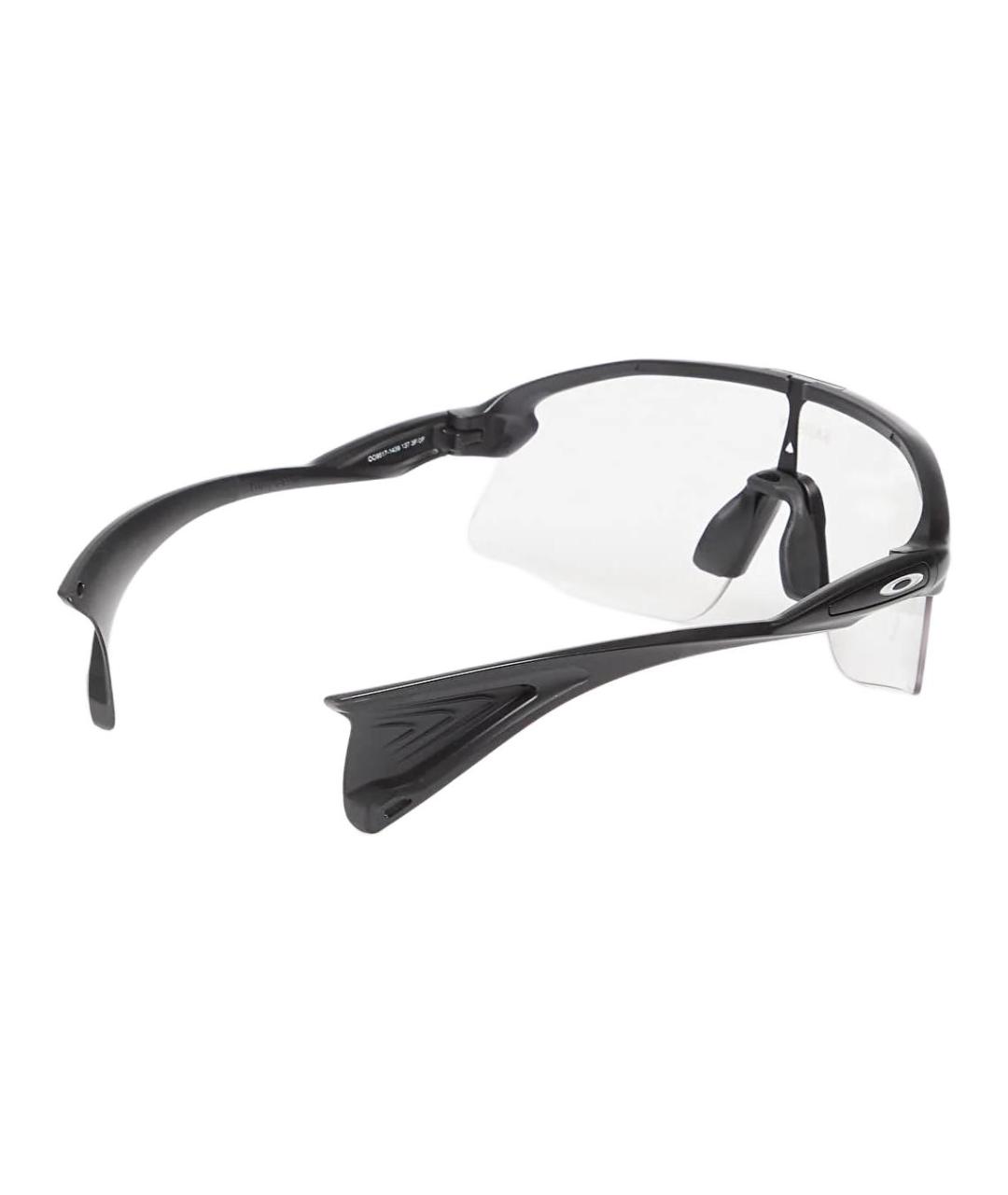 OAKLEY Черные пластиковые солнцезащитные очки, фото 3