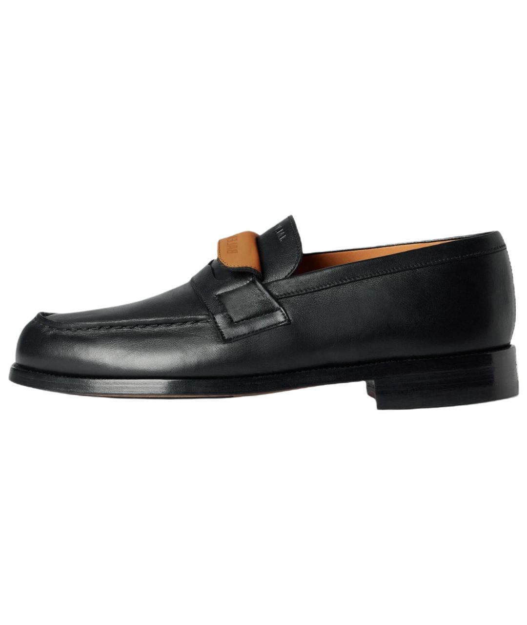 BALENCIAGA Черные кожаные лоферы, фото 2