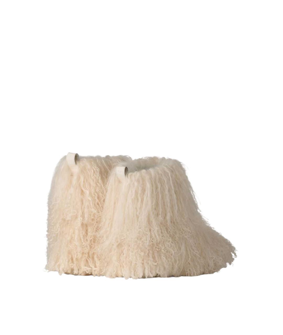 UGG Белые ботинки, фото 3