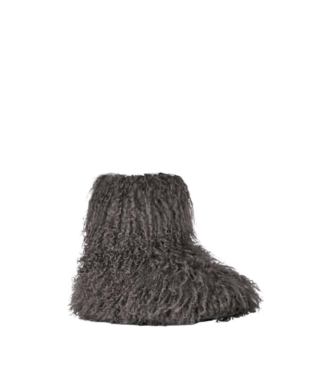 UGG Серые ботинки, фото 3