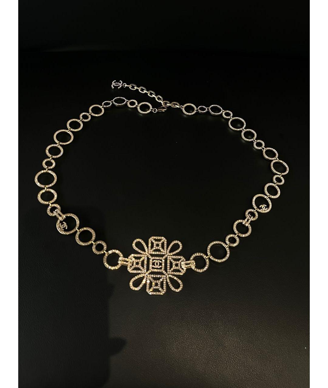 CHANEL Золотое колье, фото 2
